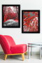 Wallity Cuadros Decorativos Enmarcados de 35 x 45 cm (2 Piezas)